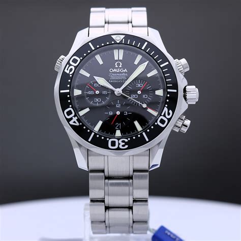 omega seamaster professional chronometer america's cup|Omega Seamaster America's Cup.